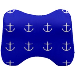 Royal Anchors Head Support Cushion by snowwhitegirl