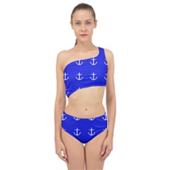 Royal Anchors Spliced Up Two Piece Swimsuit