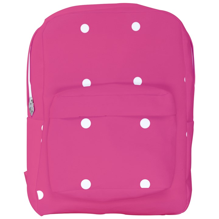 Small Pink Dot Full Print Backpack