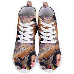 Out In The City Women s Lightweight High Top Sneakers