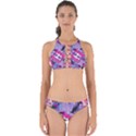 Purple Retro Pop Perfectly Cut Out Bikini Set View1