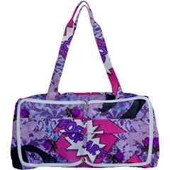 Purple Retro Pop Multi Function Bag	 by snowwhitegirl