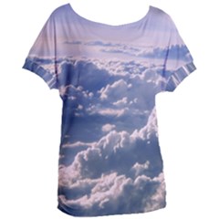 In The Clouds Women s Oversized Tee by snowwhitegirl