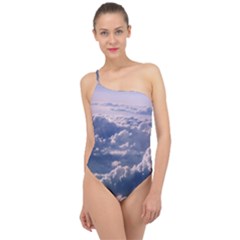 In The Clouds Classic One Shoulder Swimsuit