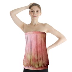 Galaxy Red Strapless Top by snowwhitegirl