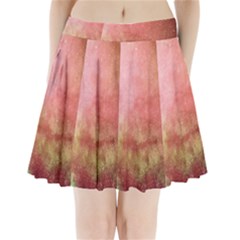 Galaxy Red Pleated Mini Skirt by snowwhitegirl