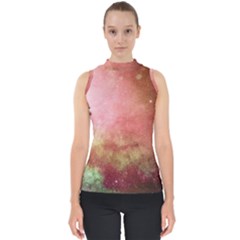 Galaxy Red Shell Top by snowwhitegirl