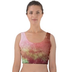 Galaxy Red Velvet Crop Top by snowwhitegirl