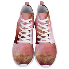 Galaxy Red Men s Lightweight High Top Sneakers by snowwhitegirl