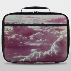 In The Clouds Pink Full Print Lunch Bag by snowwhitegirl