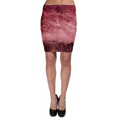 Red  Ocean Splash Bodycon Skirt by snowwhitegirl