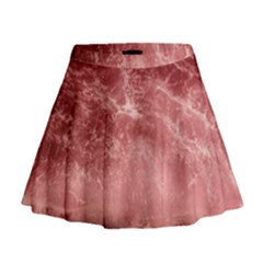 Red  Ocean Splash Mini Flare Skirt by snowwhitegirl