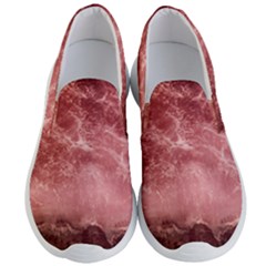 Red  Ocean Splash Men s Lightweight Slip Ons by snowwhitegirl