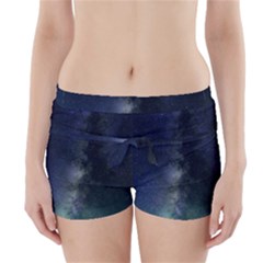 Galaxy Sky Boyleg Bikini Wrap Bottoms by snowwhitegirl