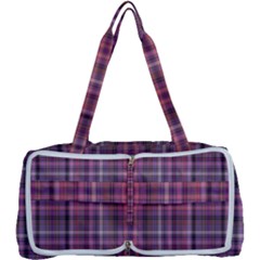 Pink Plaid Multi Function Bag	