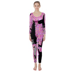 Weird Smile Long Sleeve Catsuit by snowwhitegirl