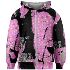 Weird Smile Kids Zipper Hoodie Without Drawstring