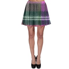 Pink Plaid Flannel Skater Skirt by snowwhitegirl