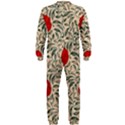 Papanese Floral Red OnePiece Jumpsuit (Men)  View2