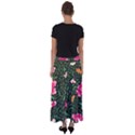 Pink Japan Floral Flared Maxi Skirt View2