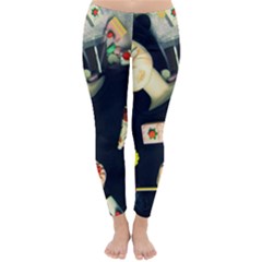 Food Classic Winter Leggings by snowwhitegirl