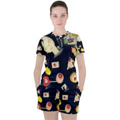 Food Women s Tee And Shorts Set