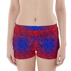 Red Music Blue Moon Boyleg Bikini Wrap Bottoms by snowwhitegirl