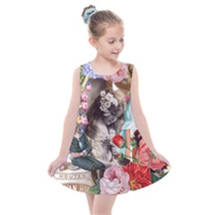 Victorian Collage Kids  Summer Dress