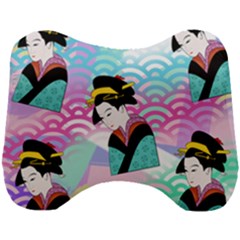 Japanese Abstract Head Support Cushion