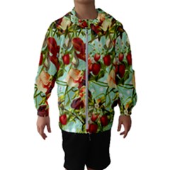 Fruit Blossom Hooded Windbreaker (kids) by snowwhitegirl