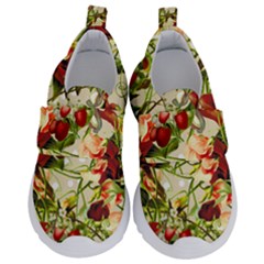 Fruit Blossom Beige Velcro Strap Shoes by snowwhitegirl