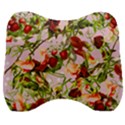 Fruit Blossom Pink Velour Head Support Cushion View1