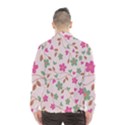 Pink Vintage Flowers Windbreaker (Men) View2