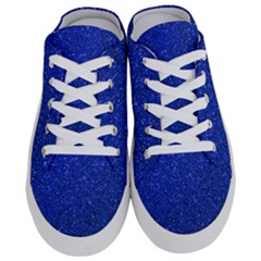 Blue Glitter Half Slippers by snowwhitegirl