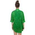 Green Glitter Open Front Chiffon Kimono View2