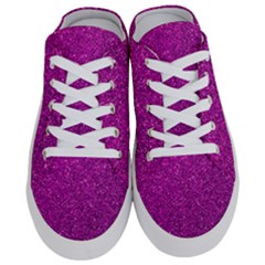 Pink  Glitter Half Slippers