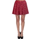 Red  Glitter Skater Skirt View1