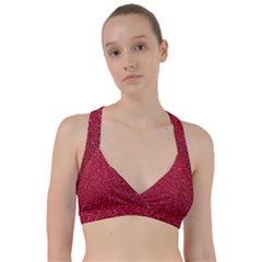 Red  Glitter Sweetheart Sports Bra by snowwhitegirl