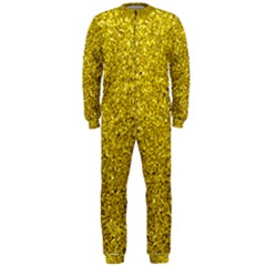 Gold  Glitter Onepiece Jumpsuit (men)  by snowwhitegirl