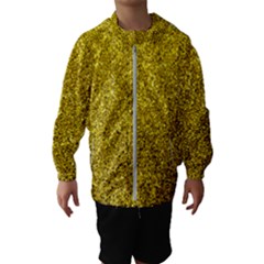 Gold  Glitter Hooded Windbreaker (kids) by snowwhitegirl