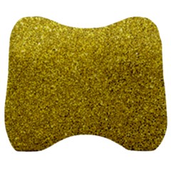 Gold  Glitter Velour Head Support Cushion