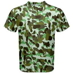 Brownish Green Camo Men s Cotton Tee by snowwhitegirl