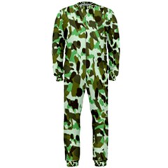 Brownish Green Camo Onepiece Jumpsuit (men)  by snowwhitegirl