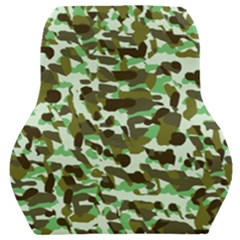 Brownish Green Camo Car Seat Back Cushion 