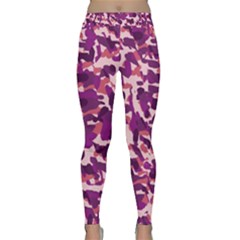 Pink Camo Classic Yoga Leggings by snowwhitegirl