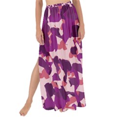 Pink Camo Maxi Chiffon Tie-up Sarong by snowwhitegirl