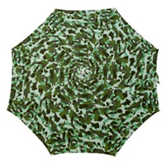 Green Camo Straight Umbrellas