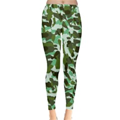 Green Camo Leggings  by snowwhitegirl