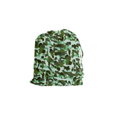 Green Camo Drawstring Pouch (Small)