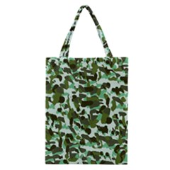 Green Camo Classic Tote Bag